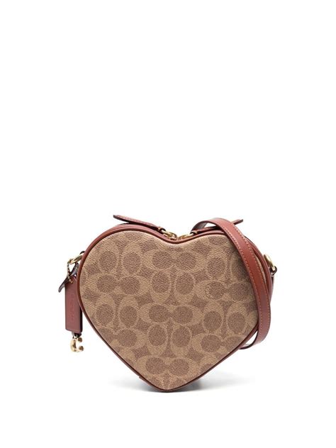 bolsa coach corazón original|coach heart crossbody.